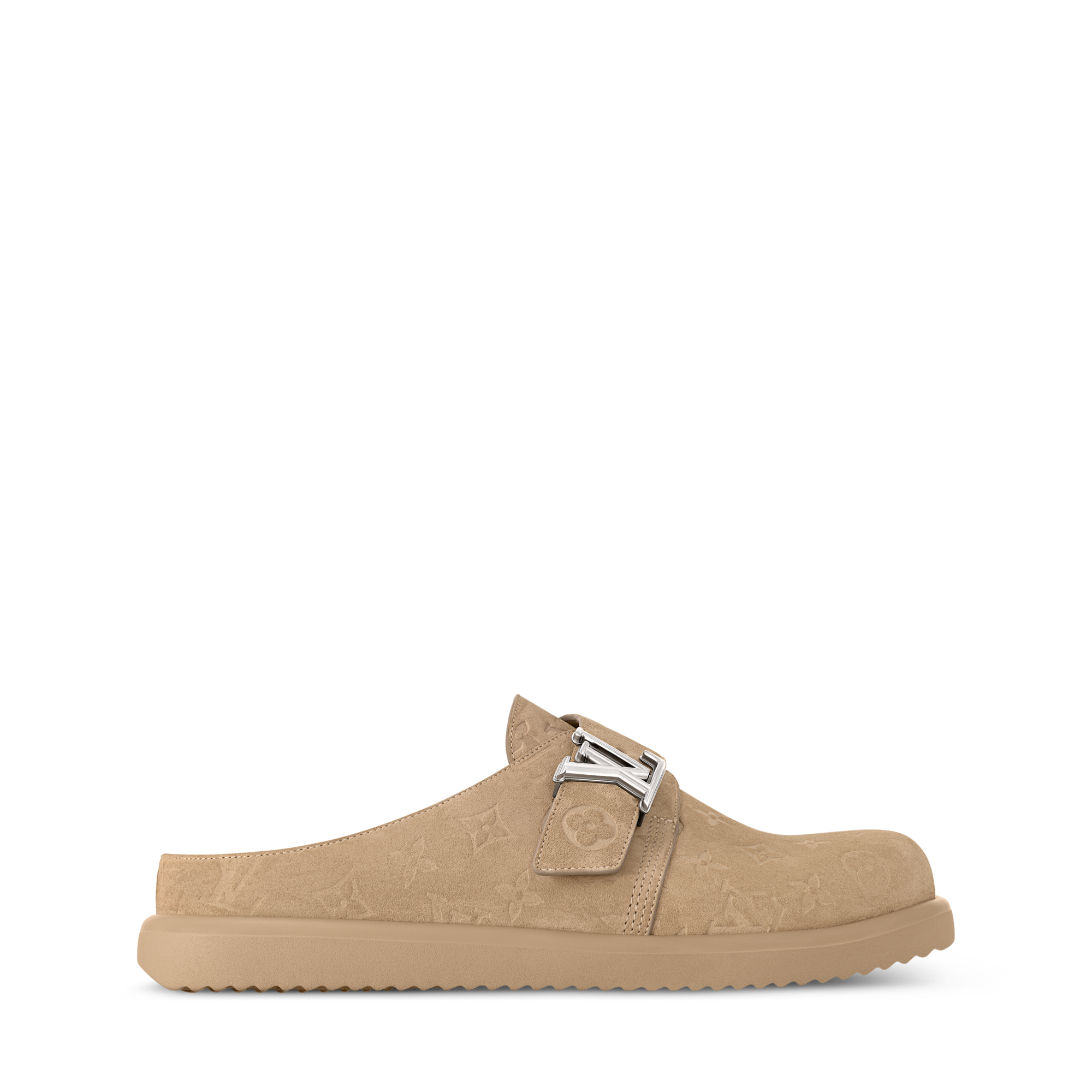 Louis Vuitton ベージュ スエード ミュール Louis Vuitton ベージュ スエード ミュール